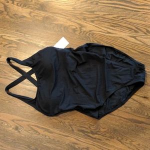 ANDIE SWIM Tulum size XXL in Black Mesh, NWT!